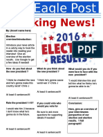 Election Results Newsletter Template - Gabriel Sepulveda Mata