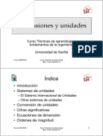 Curso de Unidades