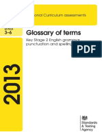 Grammar Glossary of Terms