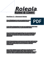 MR - Roleplay Rulebook