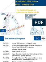 The Cultural Impact On International Assignments: Participation Fee