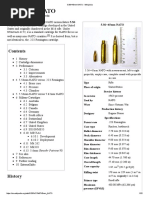 7.62x51 NATO Ammunition Specifications | PDF | Firearms | Ballistics