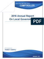 2016 Annual Report On Local Governments: Comptroller
