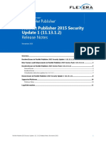 Flexnet Publisher 2015 Security Update 1 (11.13.1.2) : Release Notes