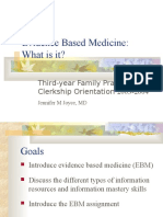 Evidence Based Medicine What is it 0304.ppt