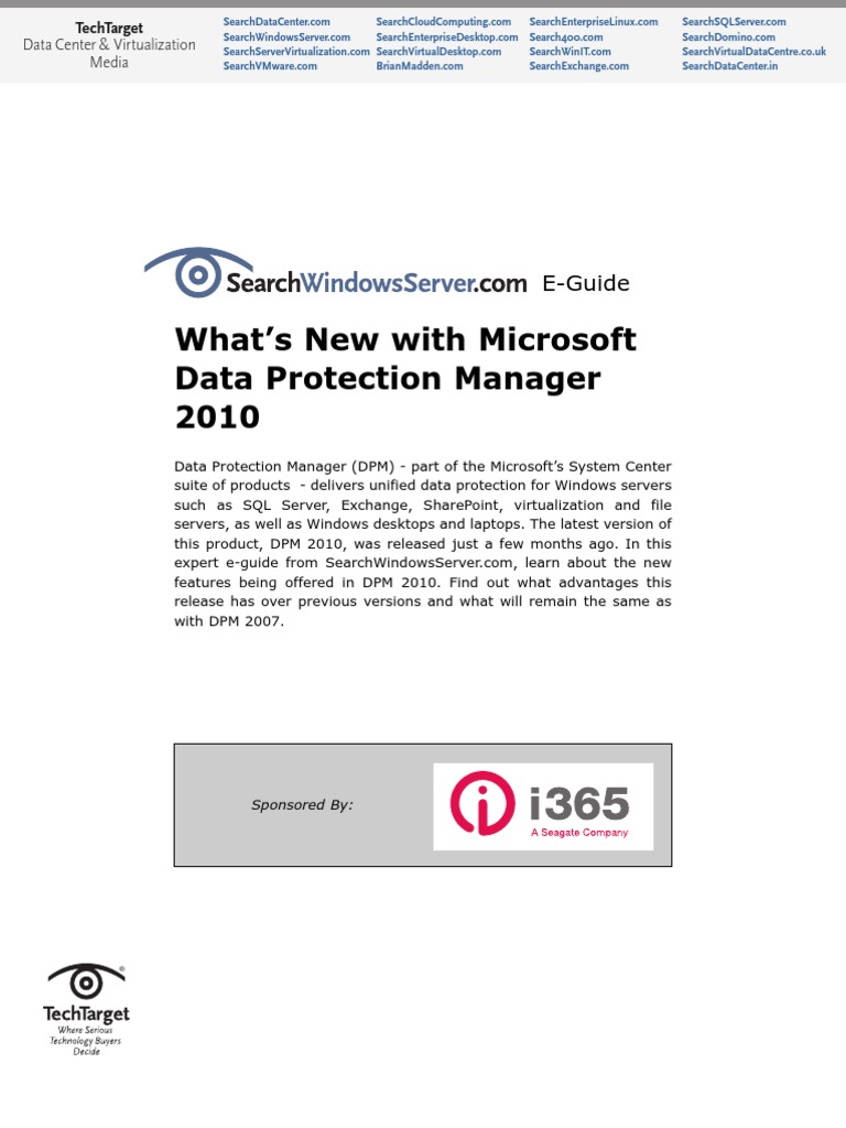 Whats New With Microsoft Data Protection | PDF | Cloud Computing ...