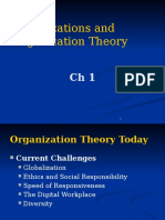 Introduction to Organizational Theory Ch1-2