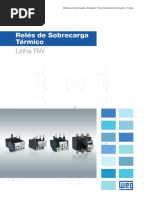 WEG Reles de Sobrecarga Termico Linha Rw 50042397 Catalogo Portugues Br 2