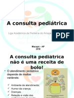 A Consulta Pediátrica