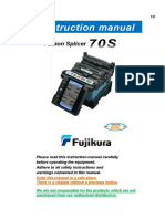 Manual Fujikura 70s