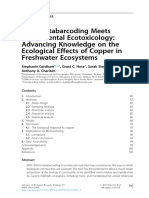 DNA Metabarcoding Meets Experimental Ecotoxicology: Advancing Knowledge On The Ecological Effects of Copper in Freshwater Ecosystems