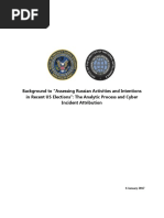 US Intelligence report on Russia's role in DNC hacks