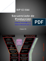Clase 5 Secuenciado de La Produccion SIP ICI 544