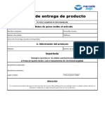 Recibo Entrega Producto mpv3 PDF