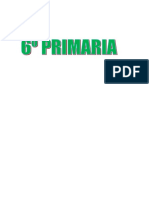 Lectura para 6° Iv Bim de Primaria