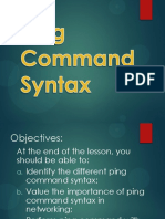 7 Ping Command Syntax