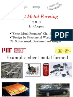 Sheet Metal Forming 2015