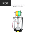 Delta Rostock Mini G2 / G2s: Building Instruction