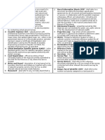 Parcel Information Sheets (PIS) - Shall Refer To A