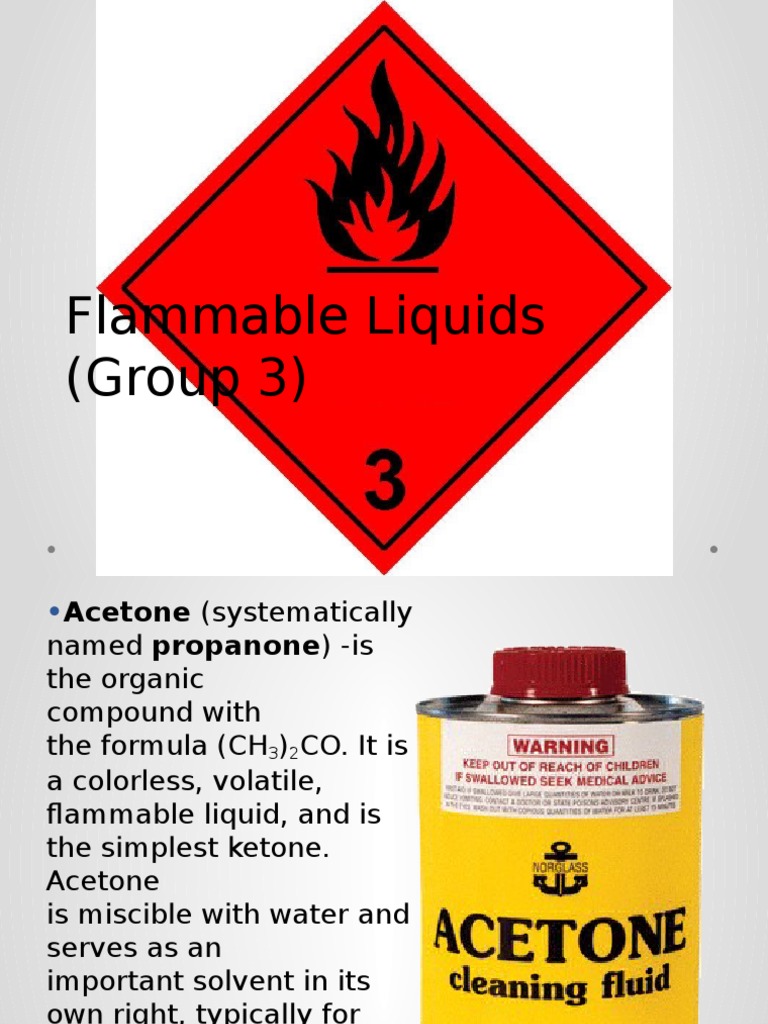 Flammable Liquids PDF Vegetable Oil Ethanol