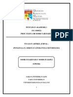 TUGASAN PA2 - Pengenalan, Sorotan Literatur, Metodologi (Mohd Zulkiefadly-GP03366)