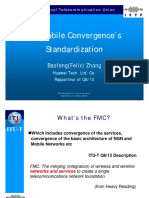 Fix Mobile Convergence ' S Standardization