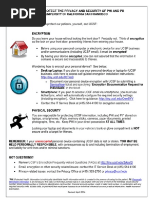 Protectprivacysecurity Phi Pii Encryption Online Safety Privacy