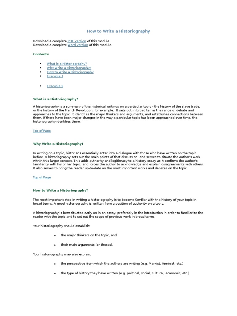 Historiography of Slave Life | PDF | Slavery | Historiography