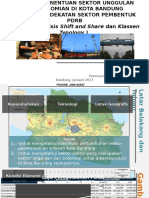 Analisis PDRB Kota Bandung