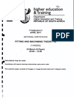 Fitting and Machining Theory n2 Apr2011QP