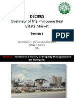 1.0 Overview of Real Estate in The Philippines - Upl