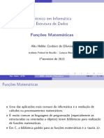 Funções Matemáticas 