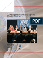 US Intelligence Community Reform Studies Since 1947 PDF