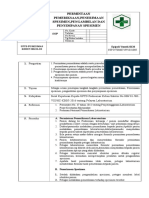 8.1.2. Sop Permintaan Pemeriksaan, Pengambilan Spesimen Dan Penyimpanan Spesimen