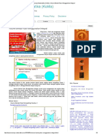 Konsep Matematika (KoMa) - Volume Benda Putar Menggunakan Integral