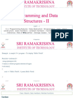 Institute of Technology: Programming and Data Structures - II