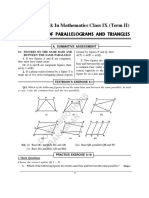 Question Bank in Mathematics Class IX (Term II) : Areas of Parallelograms and Triangles