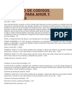 Compendio de Codigos Sagrados para Amor y Relaciones