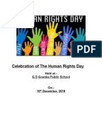 Celebration of The Human Rights Day