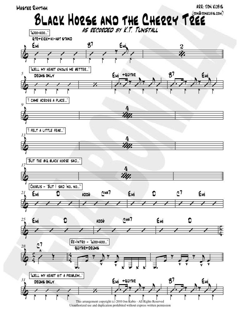 Black Horse and The Cherry Tree PDF