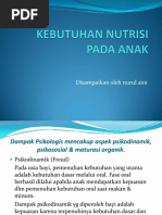 Download KEBUTUHAN NUTRISI PADA ANAKpdf by Anonymous ynRs56nC SN335905662 doc pdf