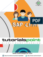 Sap CRM Tutorial PDF