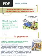 Corrigé du thème - Dans Quelles Circonstances Les Entreprises Ont-elles Un Pouvoir de Marché
