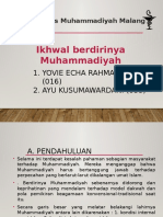 Ikhwal Berdirinya Muhammadiyah