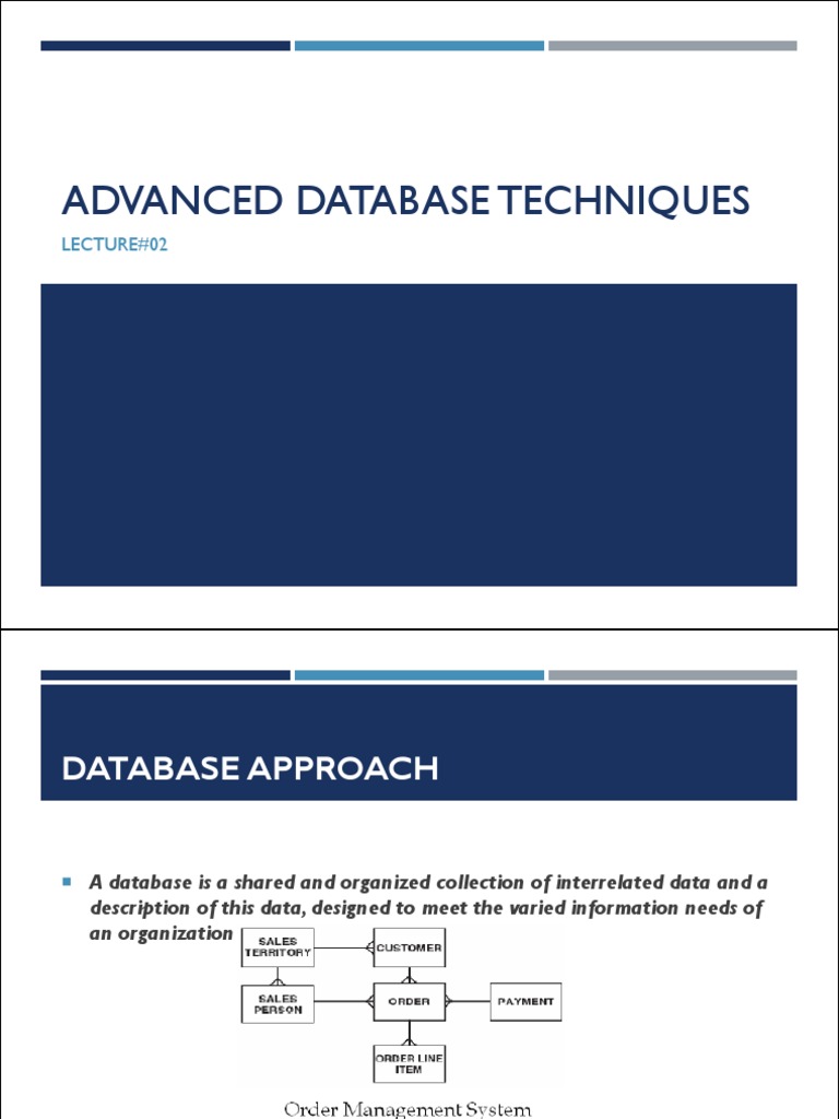 ADBTs Lecture#02 | PDF | Databases | Computer Data Storage