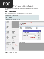 Configure A PPTP VPN Server On Mikrotik Routeros: Step 1: Create VPN Pool