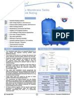 Installation and Tank Sizing - Hydropneumatic Membrane Tanks