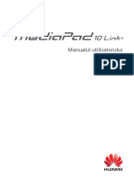 MediaPad 10 Link+ User Guide 01 Romanian
