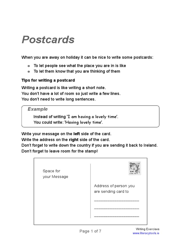 10 Postcards PDF | PDF | Leisure