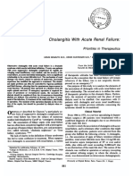 Cholangitis With Acute Renal Failure